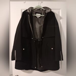Nautica Black Rain Coat Size XL